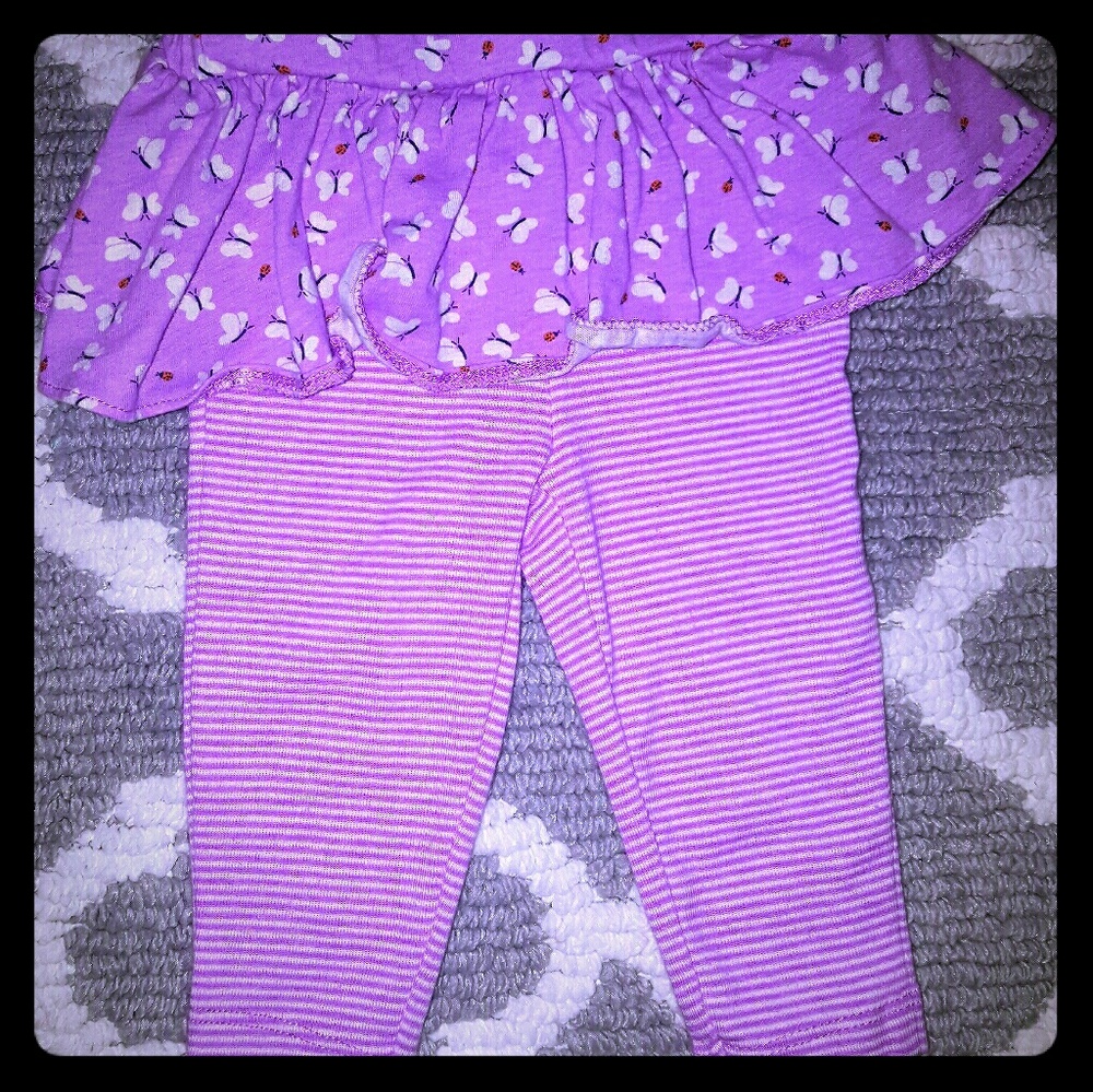Baby girl 6 mths Leggings Skirt